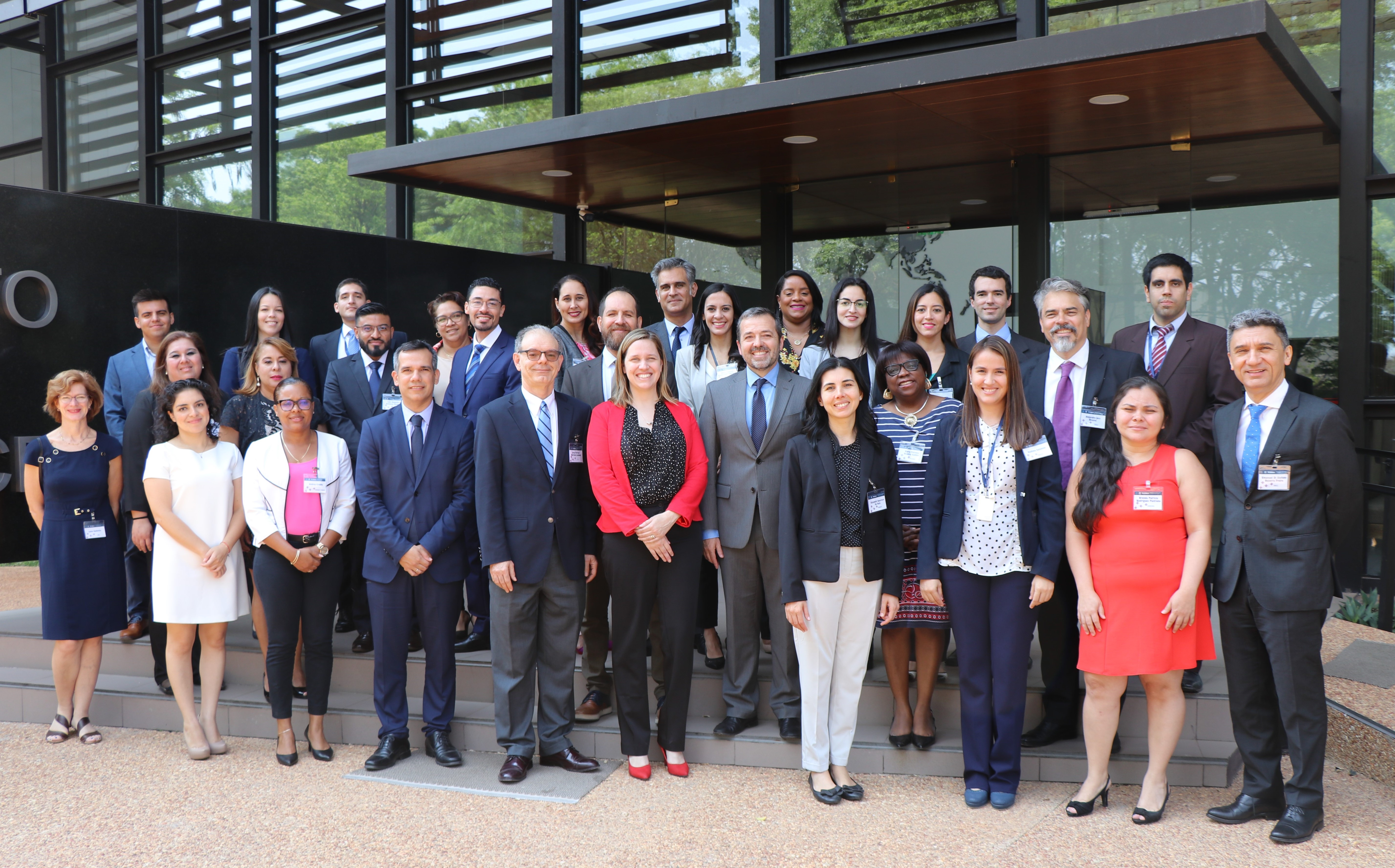 Diversas delegaciones de América Latina y el Caribe formaron parte de esta capacitación en desarrollo e inclusión financiera.
