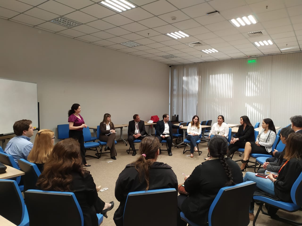 Participaron del taller funcionarios del Dpto. de Inclusión Financiera del BCP, equipo de la ENIF, representantes del Ministerio de Educación (áreas directivas y técnicas), capacitadores, académicos, líderes juveniles, representantes de socios implementadores Aflatoun.